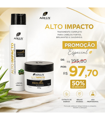 PROMOÇÃO KIT ALTO IMPACTO 500 GRS