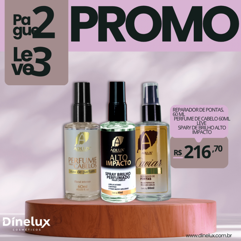 Promoção Perfume de cabelo