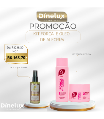 Promoção kit força e alecrim 