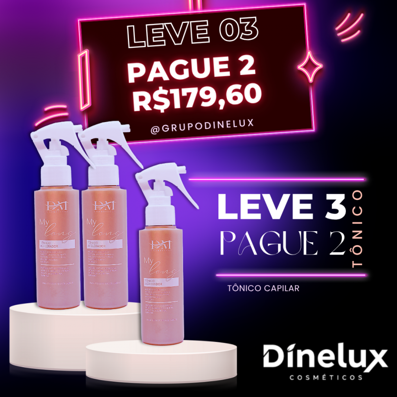 Promoção Tônico  acelerador 100 ML