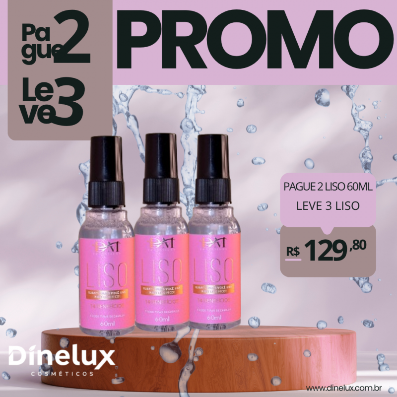 PROMOÇÃO LISO  14 BENEFICIOS ( 03 LISO )