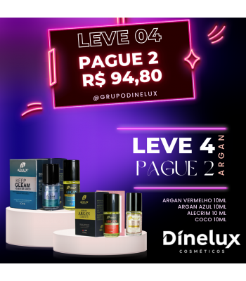 PROMOÇÃO ARGAN COCO 10ML