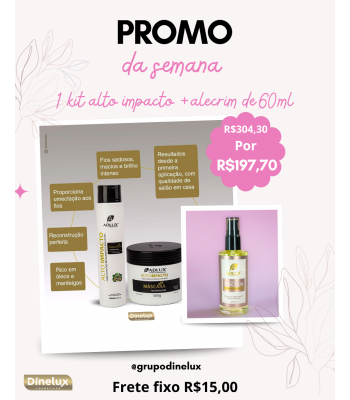 PROMOÇÃO KIT ALTO IMPACTO + ALECRIM