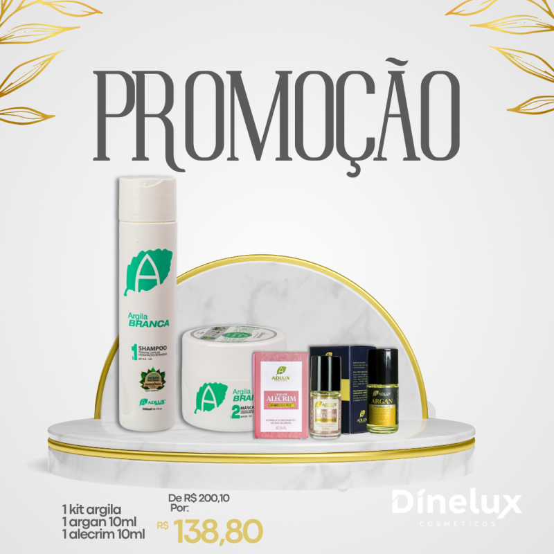PROMOÇÃO  ARGILA BRANCA 