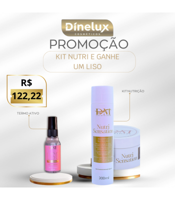 Promoção kit nutri e ganhe um liso