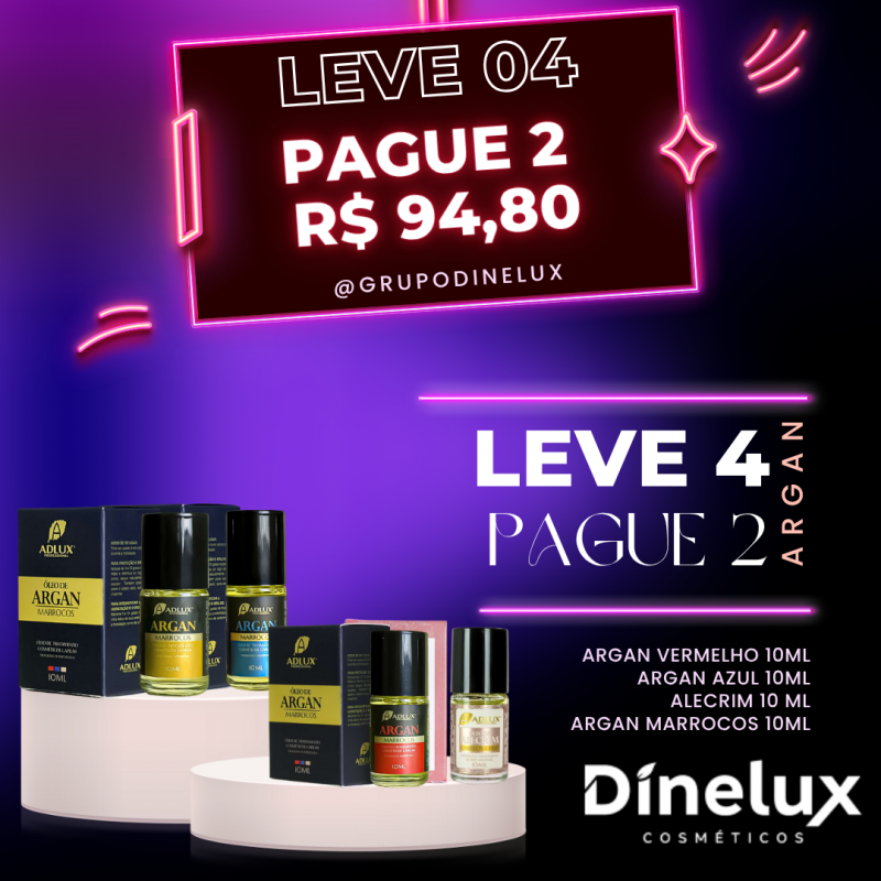 PROMOÇÃO ARGAN MARROCOS 10ML