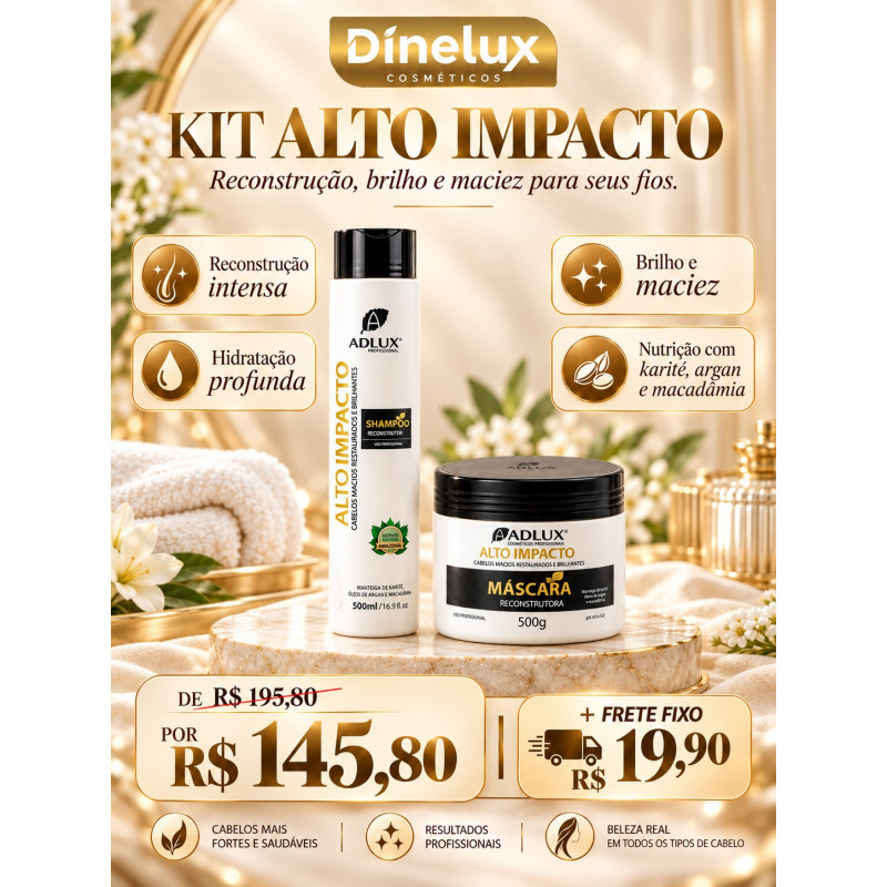 PROMOÇÃO KIT ALTO IMPACTO 500 GRS