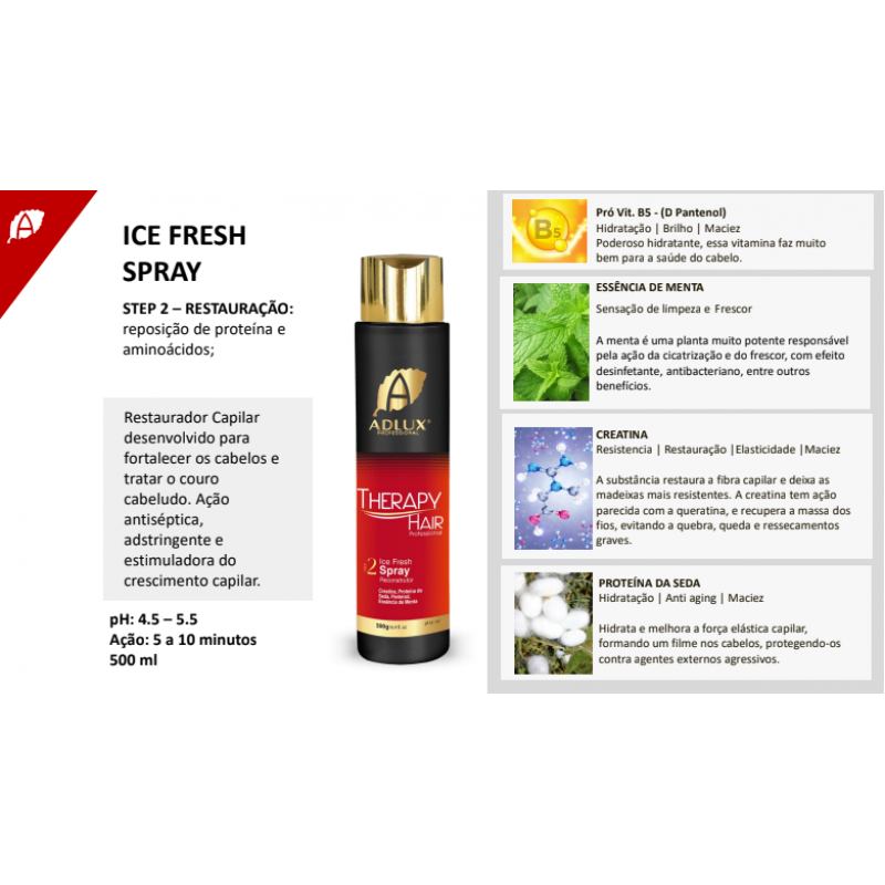 KIT THERAPY HAIR PROFISSIONAL ( 05 PASSOS )