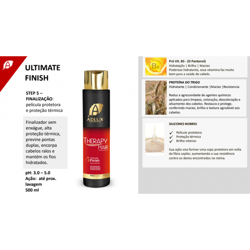 KIT THERAPY HAIR PROFISSIONAL ( 05 PASSOS )