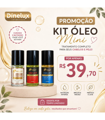 KIT OLEO DE ARGAN MINI 