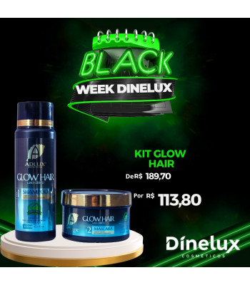 KIT GLOW HAIR MANUTENÇÃO - 2 PASSOS