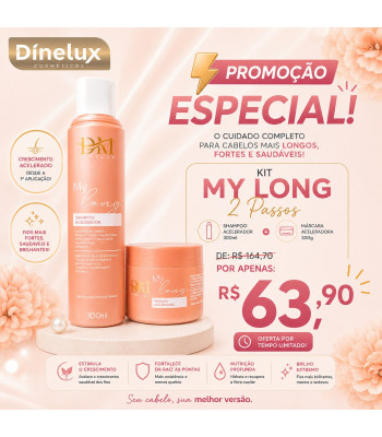 PROMOÇÃO KIT MY LONG 02 PASSOS