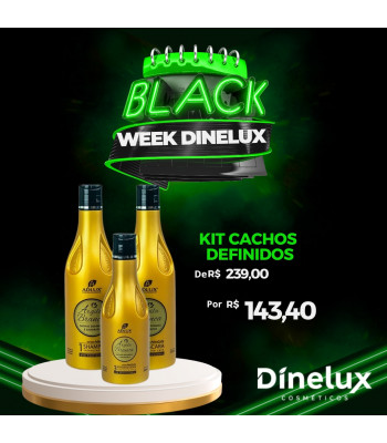 KIT CACHOS DEFINIDOS  - 3 PASSOS