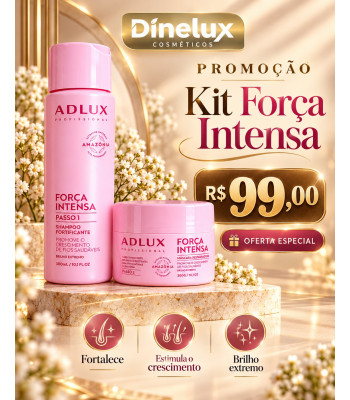 PROMOÇÃO KIT FORÇA INTENSA 300 ML
