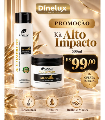 PROMOÇÃO KIT ALTO IMPACTO 500 GRS