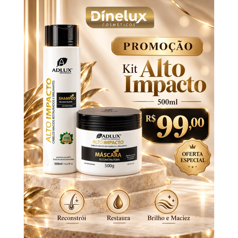 PROMOÇÃO KIT ALTO IMPACTO 500 GRS