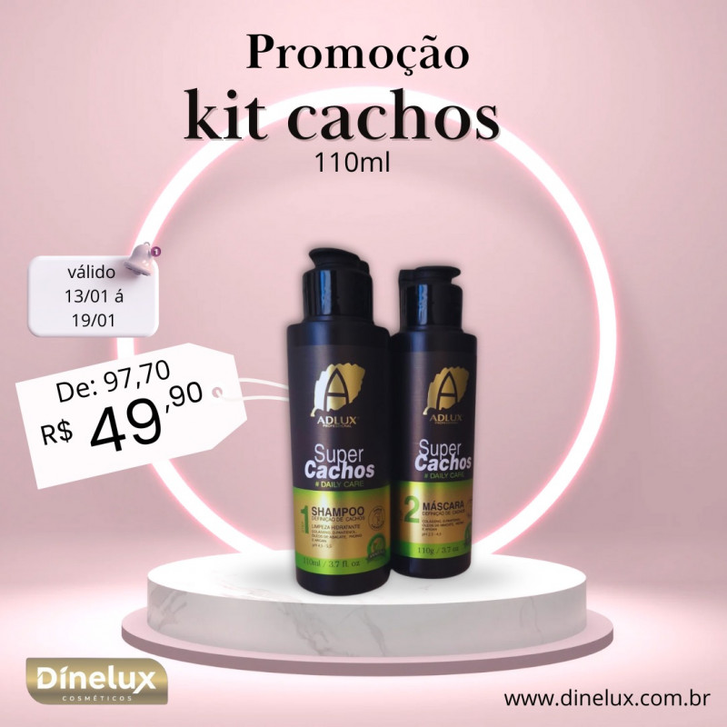 Promoção Kit Super Cachos 110ml