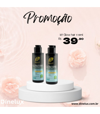 Promoção Kit Glow Hair 110 ml