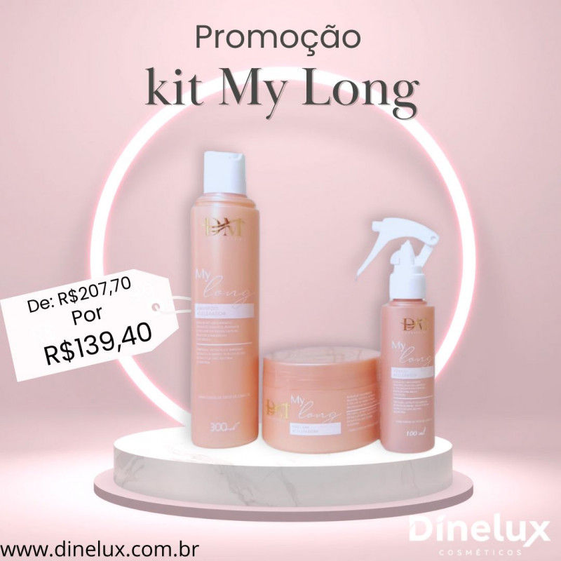 Promoção Kit My Long 03 passos