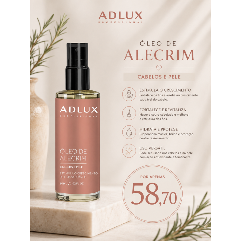 Promoção Óleo alecrim 60ml
