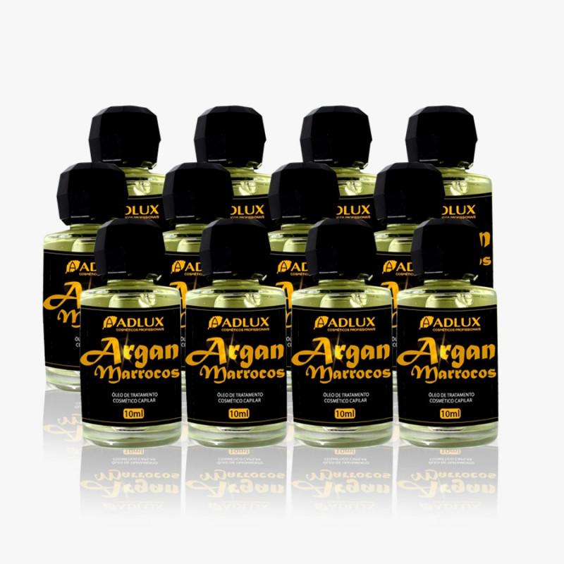 KIT OLEO ARGAN MARROCOS -10 ML (12 UNIDADES)
