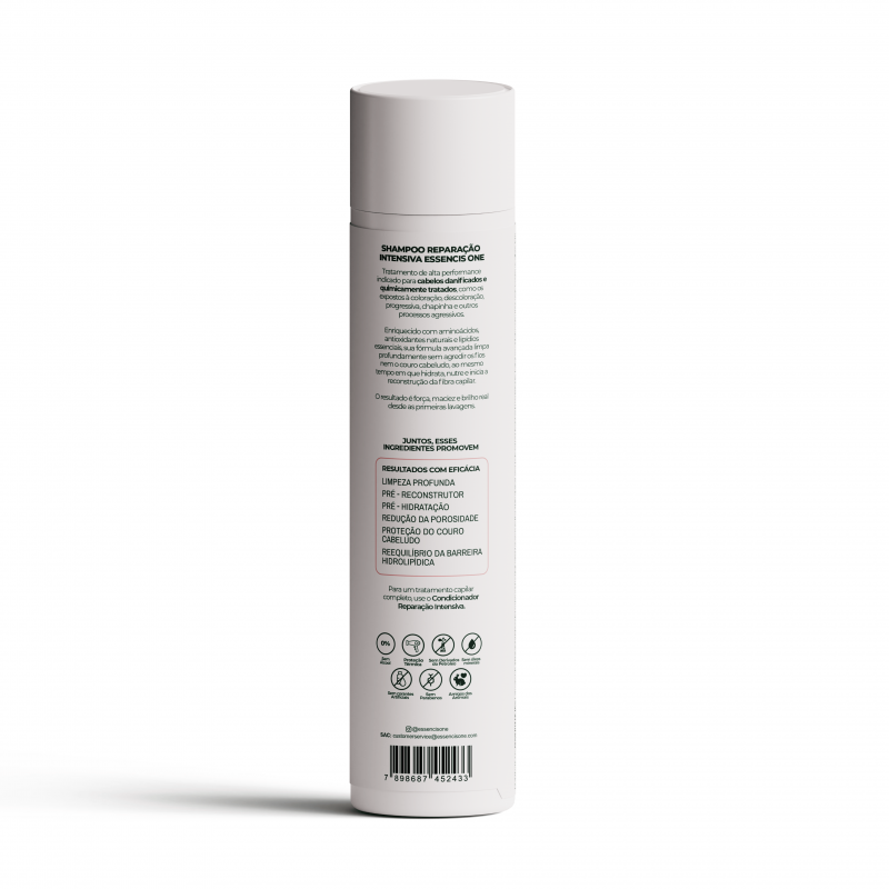 SHAMPOO PRÉ HIDRATAÇÃO REPARAÇÃO INSTENSIVA