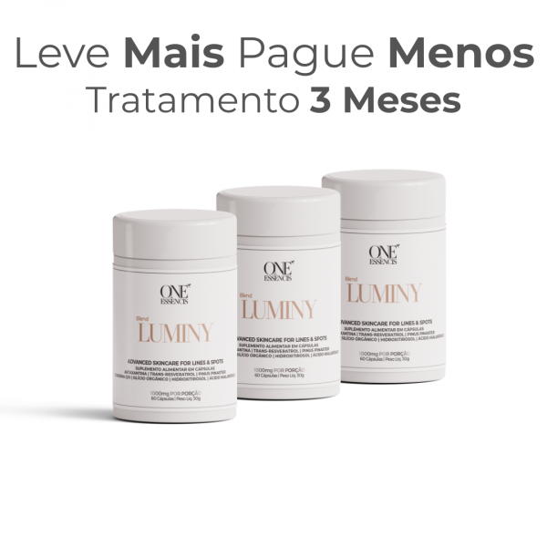 PACK TRATAMENTO 3 MESES BLEND LUMINY ADVANCE SKINCARE