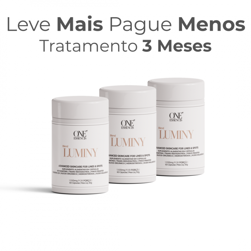 PACK TRATAMENTO 3 MESES BLEND LUMINY ADVANCE SKINCARE