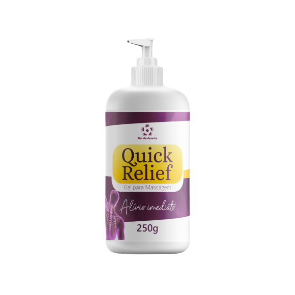 Quick Relief ♦ Gel para Massagem 250g ♦ 38 Pts