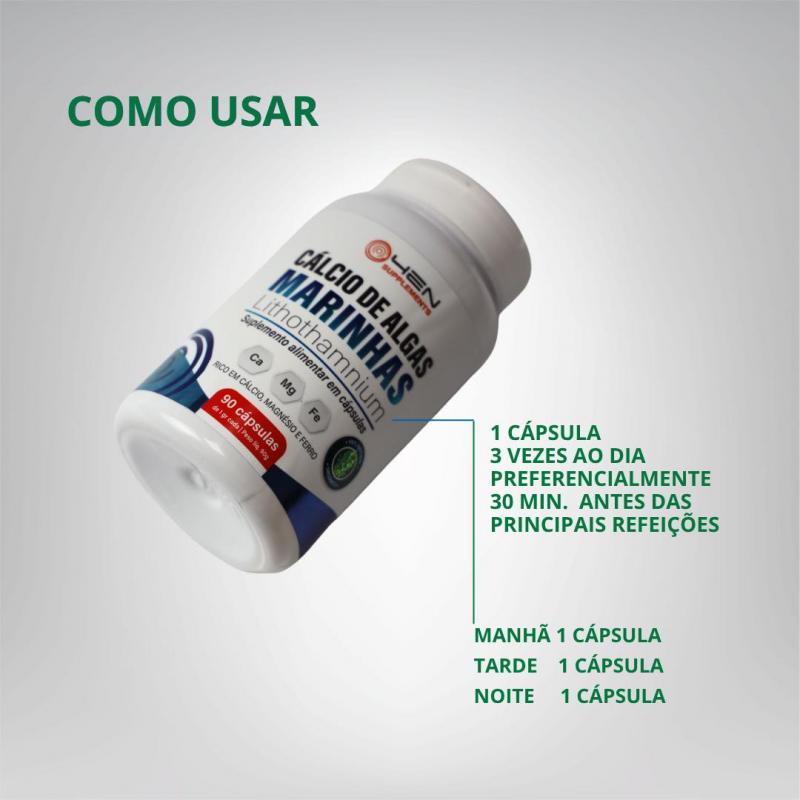 Cálcio de Algas Marinhas - 4EN
