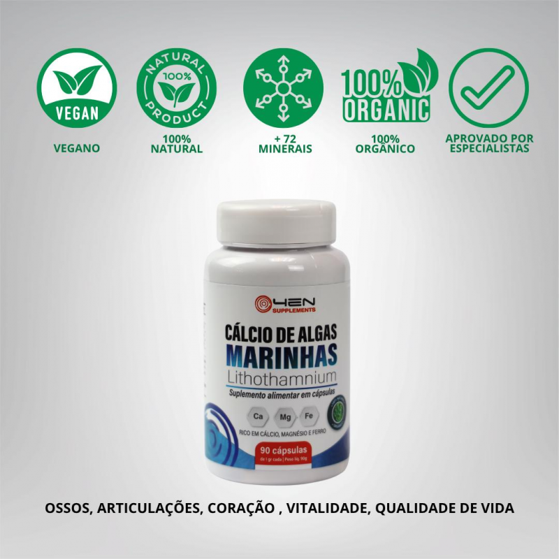 Cálcio de Algas Marinhas - 4EN