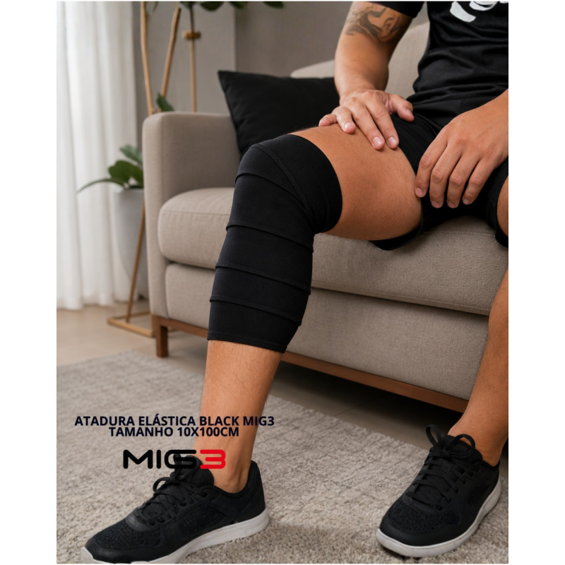 Atadura Black  MIG3 10 x 100 cm