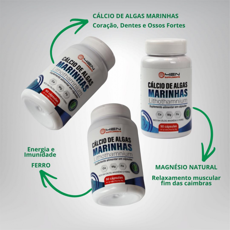 Cálcio de Algas Marinhas - 4EN