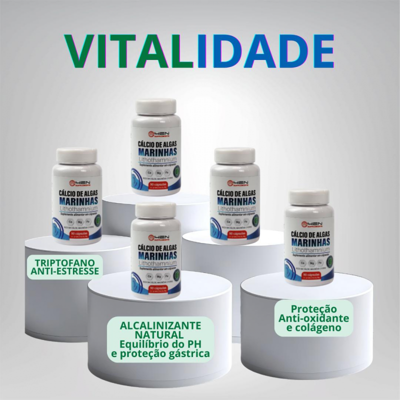 Cálcio de Algas Marinhas - 4EN