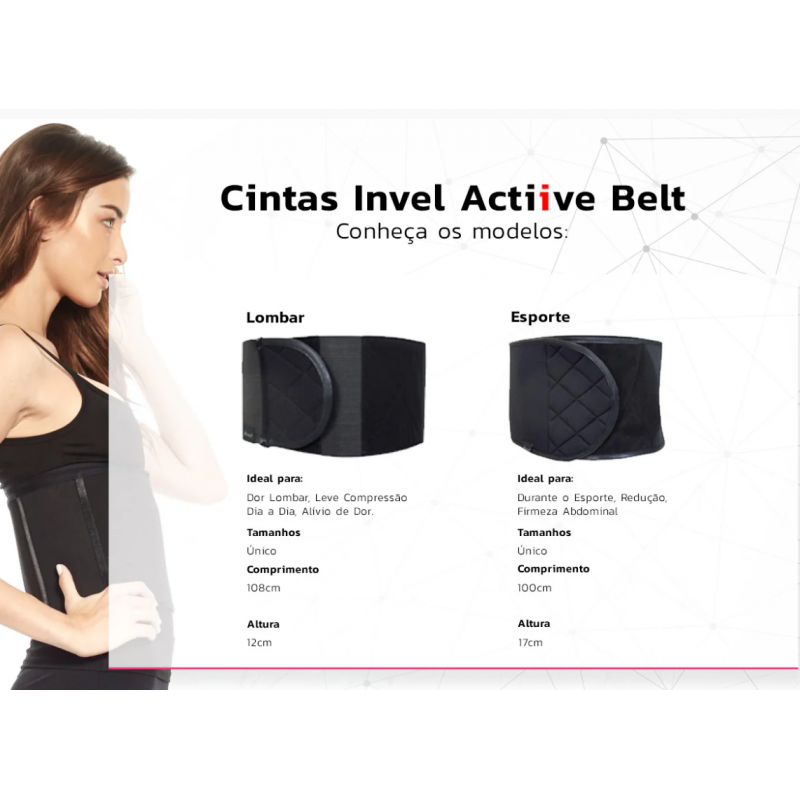 Cinta de Infravermelho Invel® - Belt Sport