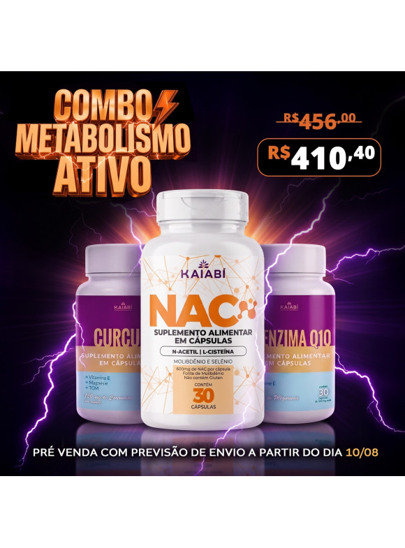 Combo 1 Curcu+, 1 NAC, 1 Coenzima Q10