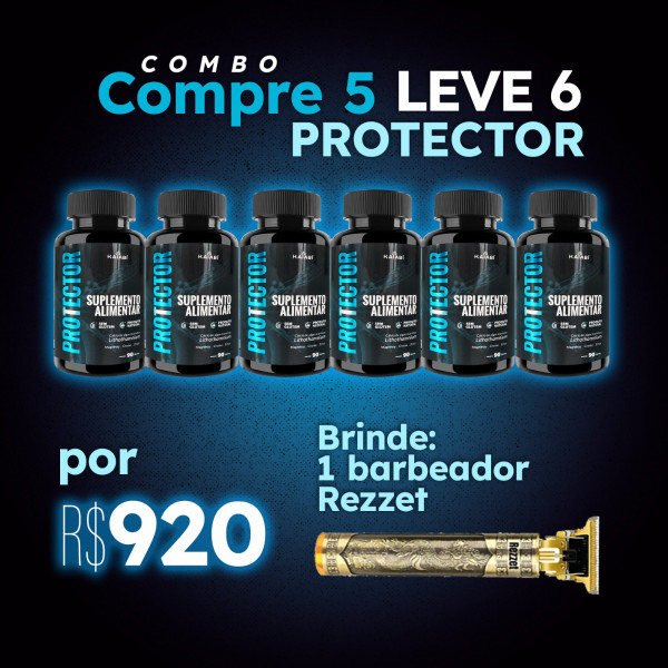 Combo compre 5 leve 6 Protector.