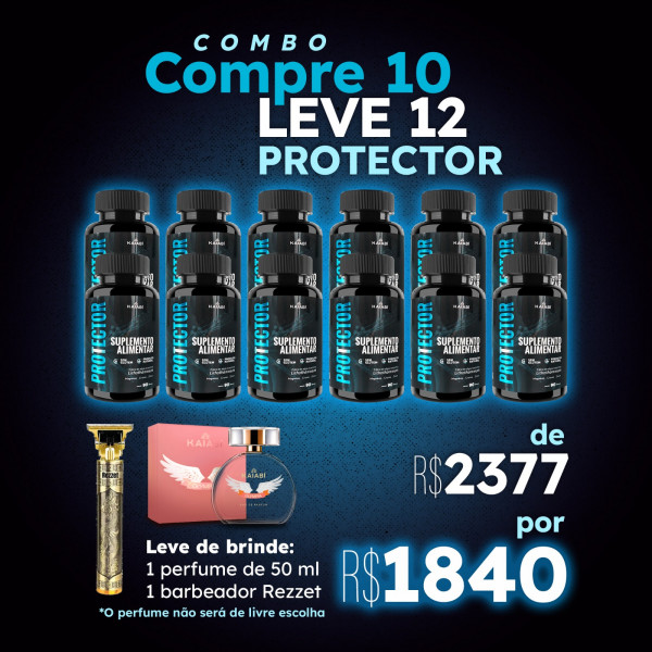 Combo compre 10 leve 12 Protector.