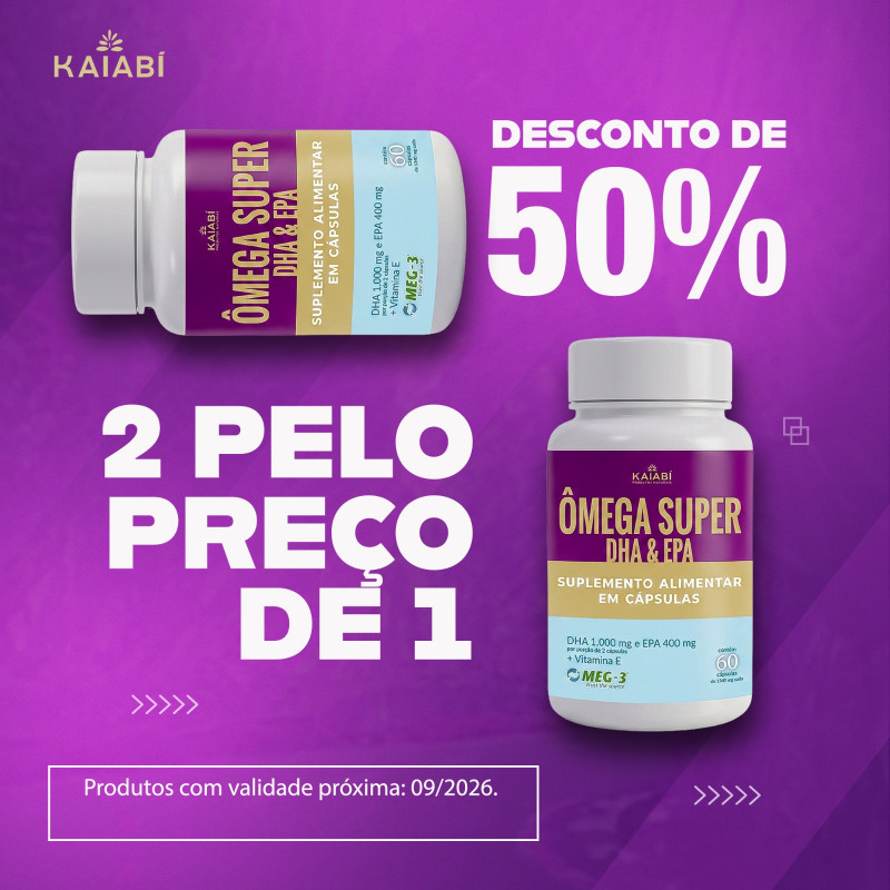 Combo 2 Ômega Super DHA & EPA