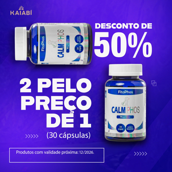 Combo, 2 CalmPhos 30 Cápsulas 