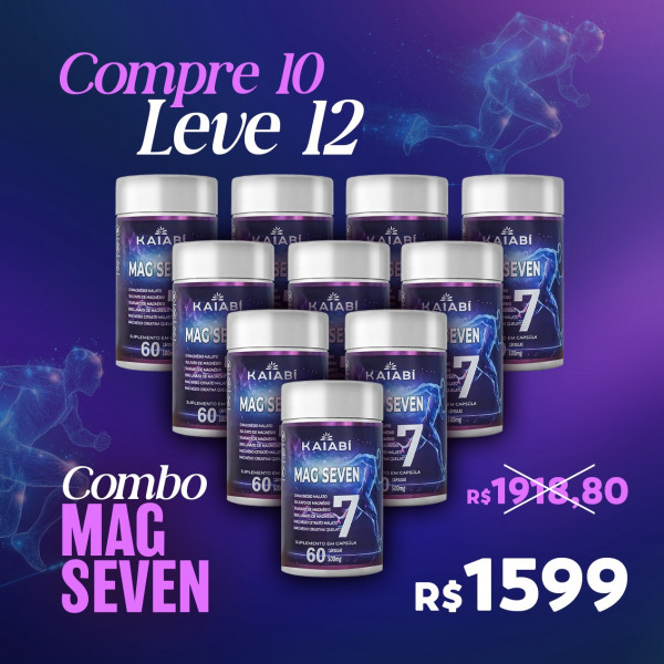 Combo compre 10 leve 12 Mag Seven