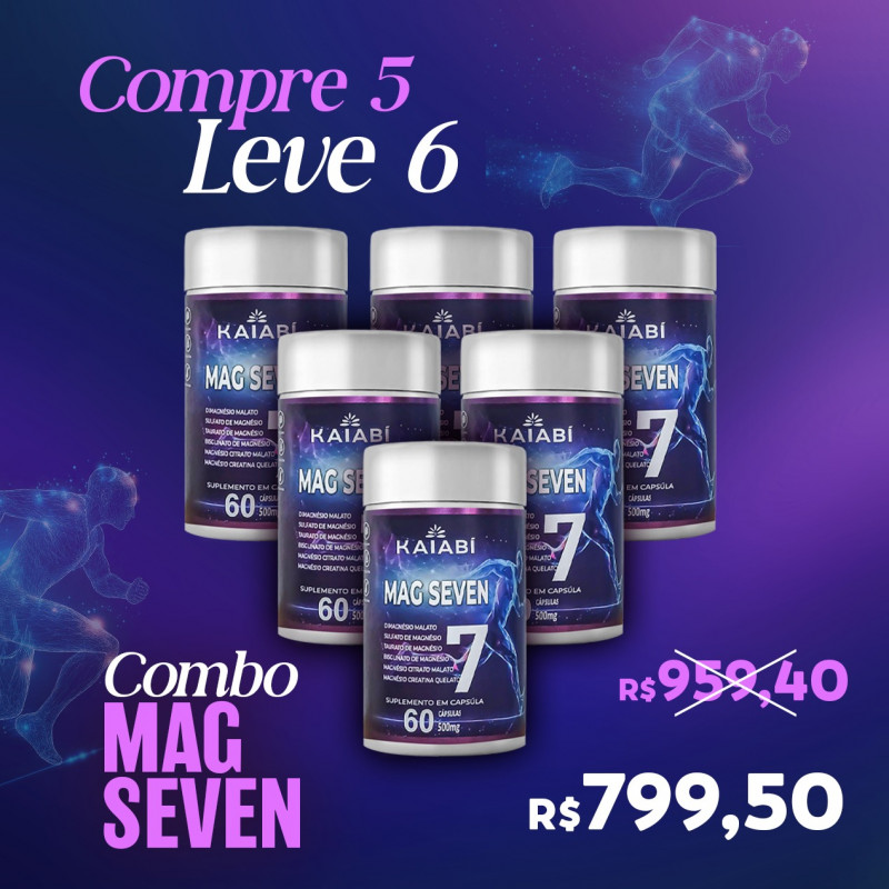 Compre 5 e leve 6 Mag Seven