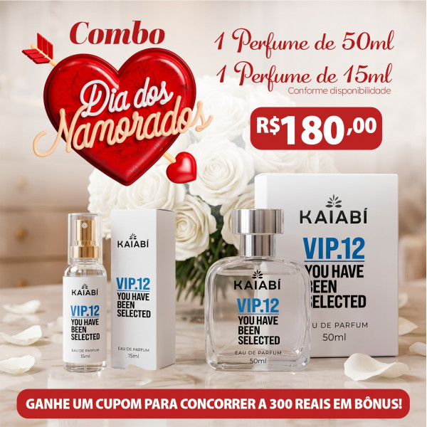 Combo 1 Vip.12 50ML, 1 Vip.12 15ML