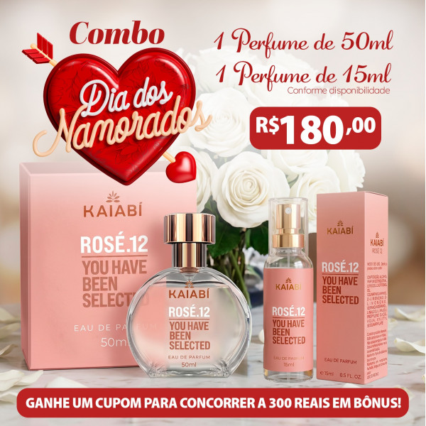 Combo 1 Rosé.12 50ML, 1 Rosé.12 15ML