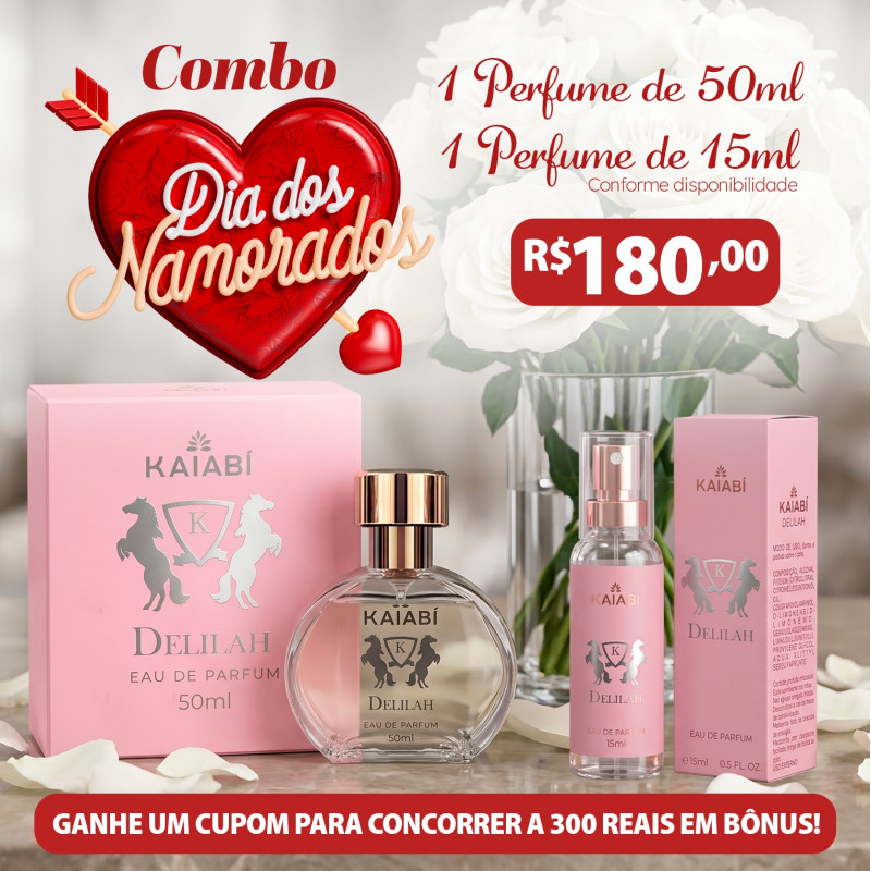 Combo 1 Delilah 50ML, 1 Delilah 15ML