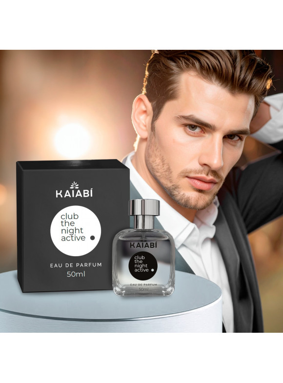Perfume Árabe Masculino Club The Night Active 50ML.