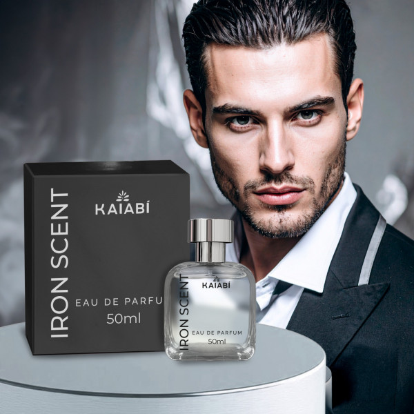 Perfume Masculino Iron Scent 50ml