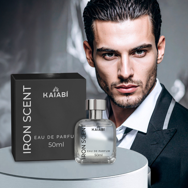 Perfume Masculino Iron Scent 50ml