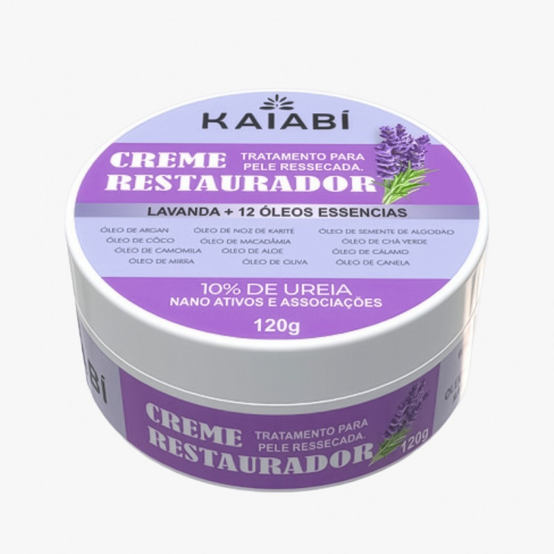 Creme Restaurador, Tratamento para pele Ressecada.