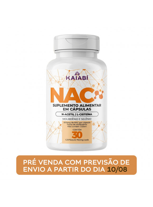 NAC Suplemento Alimentar em Cápsulas